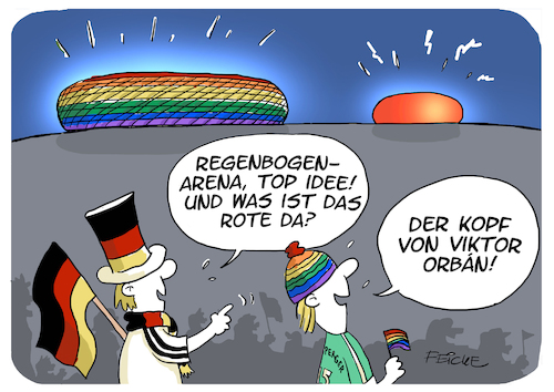 Regenbogen-Arena