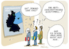 Cartoon: Antifaschistischer Schutzwall (small) by FEICKE tagged europa,wahlen,politik,afd,gewinner,spd,grüne,fdp,liberale,cdu,ddr,mauer