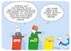 Cartoon: Corona Lockerungen widersprüchli (small) by FEICKE tagged bundesregierung,ampal,spd,fdp,grüne,lockerungen,corona