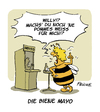 Cartoon: Die Biene Maja (small) by FEICKE tagged biene,maja,wespe,insekt,honig,tv,serie,willy,karel,gott,majonaise,mayonaise