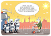 Cartoon: Kein Klimaprotest in Hamburg (small) by FEICKE tagged hamburg,klimaprotest,ende,gelände,last,generation,klima,wandel,hitze,protest,festkleben,brücke