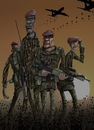 Cartoon: Least we forget 11-11-11 (small) by jonmoss tagged paratroopers,illustration,remembrance,day