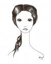 Cartoon: new (small) by maicen tagged illustration drawing hei dress girl hair maicen