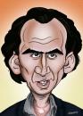 Cartoon: nic cage (small) by grant tagged nic,cage,caricature