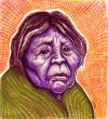 Cartoon: Skokomish woman (small) by grant tagged skokomish also known as the twana are native american tribe in western washington state