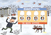 Cartoon: Klempner (small) by Sergei Belozerov tagged klempner,plumber,ehrentafel,hund,berufsstolz,installateur