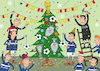 Cartoon: Neujahr (small) by Sergei Belozerov tagged fussball,football,soccer,newyear,neujahr,christmas,christmastree,weihnachten,leaguechampions,fifa,uefa,footballcup,footballteam,sport