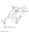 Cartoon: Bärlusconi (small) by monika boos tagged berlusconi,bär,alt,weiberheld