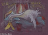 Cartoon: Drunken Duck (small) by monika boos tagged alcohol,hangover,the,day,after,duck,kater