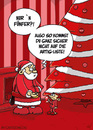 Cartoon: Artig (small) by mil tagged nikolaus,rute,nikolaustag,liste,gut,artig,böse,strafe,bestechung,ärger,weihnachtszeit,weihnachten,kind,wunsch