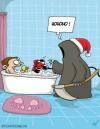 Cartoon: Weihnachtstod (small) by mil tagged christmas,tod,mil