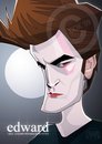 Cartoon: Robert Pattinson (small) by Russ Cook tagged twilight,new,moon,russ,cook,illustration,karikatur,karikaturen,vector,caricature,celebrity,famous,actor,vampire,edward,robert,pattinson