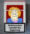 Cartoon: Die Bundesuschi sagt (small) by Toonmix tagged rauchen,zigaretten,merkel,preiserhöhung
