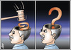 Cartoon: answer to Question (small) by samir alramahi tagged arabic culture freedom ramahi