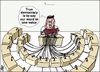 Cartoon: Jordan Elections system (small) by samir alramahi tagged jordan,elections,system,arab,ramahi,politics