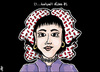 Cartoon: Jordanian women in politics (small) by samir alramahi tagged jordan,women,politics,men,ramahi,arab