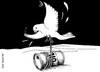 Cartoon: peace (small) by samir alramahi tagged peace,dove,arab,israel,usa,ramahi