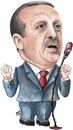 Cartoon: Tayyip Erdogan (small) by samir alramahi tagged tayyip,erdogan,ramahi,cartoon,politic,portrait