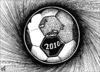 Cartoon: World Cup South Africa (small) by samir alramahi tagged world,cup,south,africa,mao,football,sports,ramahi,cartoon