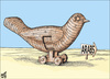 Cartoon: Zionist Trojans (small) by samir alramahi tagged zionist trojans peace israel arab ramahi cartoon politics