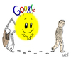 Cartoon: Google (small) by Hopfauf tagged google,daten,sammeln,speichern,nutzerdaten,datenbank,suchmaschine,user,datenschutz,internet