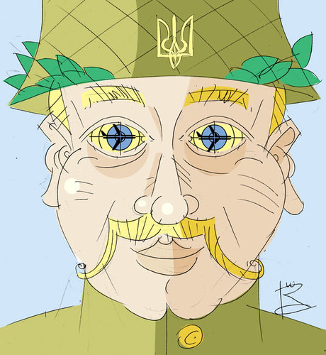 Cartoon: Ehrlich Augen (medium) by Sergey Repiov tagged ukraine,crash,boeing
