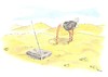 Cartoon: Unterirdisches TV-Programm (small) by Erwin Pischel tagged tv television fernsehen fernsehprogramme fernseher sand wüste antenne programmniveau pischel