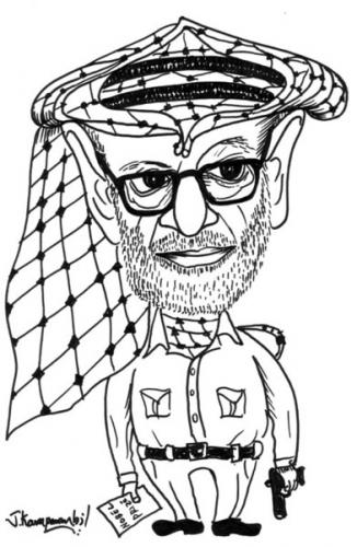 Cartoon: Yaser Arafat (medium) by jkaraparambil tagged caricature,yaser,arafat,arafath,plo,palastine,israyel,middle,east,war,jkaraparambil,jk,creations,joseph,karaparambil,jacob,jophy,edmonton,caricaturist,party,event,kerala,artist,indian,mala,thrissur,alberta