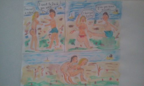 Cartoon: Adam and Eve (medium) by Casanova tagged love