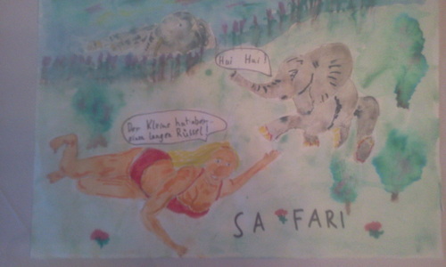 Cartoon: Safari (medium) by Casanova tagged africa