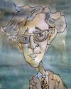 Cartoon: Voody Allen (small) by kolle tagged cinema,actor,famous