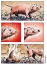 Cartoon: Verdaungsprobleme (small) by neophron tagged cartoon satire animals tiere