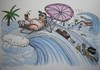 Cartoon: Tzunami tours (small) by caknuta-chajanka tagged tourism,tzunami,sensation