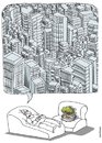 Cartoon: Terapia Urbana (small) by martirena tagged terapia,urbana,contaminacion,deforestacion