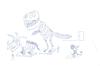 Cartoon: Museum (small) by tristanactor tagged museum,dinosaurier