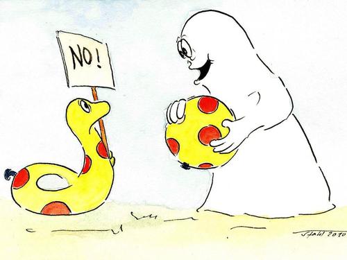 Cartoon: ginger und kalaschnikow 1 (medium) by wista tagged ginger,kalaschnikow