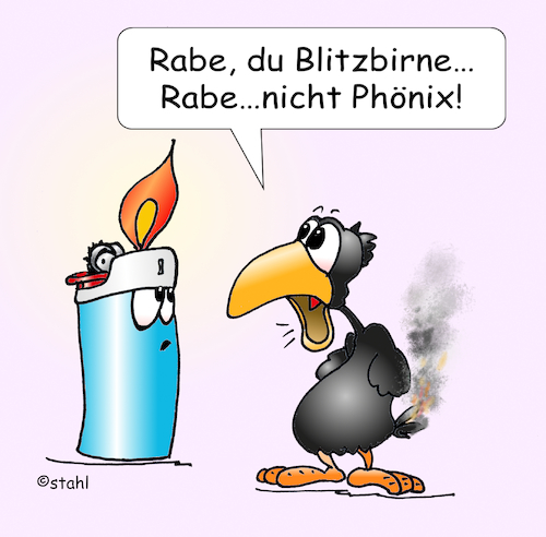 Cartoon: Phönix (medium) by wista tagged phönix,asche,vogel,vögel,feuer,feuervogel,brennen,missverständnis,streicholz,feuerzeug,grillen,gas,sagen,sage,potter,mystery,zauber,zauberer,feuerstein,anzünden,brand