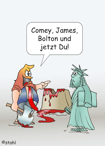 Trump und Lady Liberty Trump und Lady Liberty