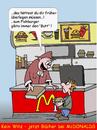 Cartoon: Mc-Lesen2 (small) by wista tagged mcdonalds,mcdonald,mac,donald,lesen,bücher,hamburger,happy,meal,klassiker,stiftung,fischburger,fishburger