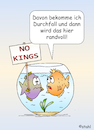 Cartoon: No Kings (small) by wista tagged no,kings,protest,demonstrationen,opposition,sanders,usa,trump,republikaner,demokraten,fisch,fische,glas,aquarium,präsident,video,abwurf,schmutz,fäkalien
