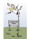 Cartoon: Testfield (small) by wista tagged test,field,angel,fly,flying