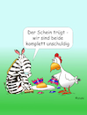 Cartoon: Zebra-Ei (small) by wista tagged ostern,ei,eier,osterei,zebra,gefängnis,huhn,hühner,osterhase,farben,farbig,gefärbt,zerbrochen,schuld,unschuld,unschuldig