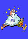 Cartoon: Default (small) by Dubovsky Alexander tagged money,default,greece,krisis