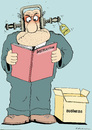 Cartoon: Instruction for business (small) by Dubovsky Alexander tagged business,instruction,help