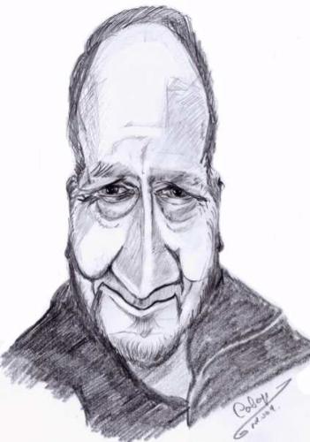Cartoon: Pete Townshend (medium) by cabap tagged caricature