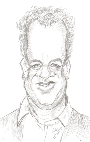 Cartoon: Tom Hanks (medium) by cabap tagged caricature