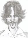 Cartoon: Johnny Depp (small) by cabap tagged caricature