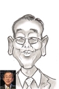 Cartoon: Ki-moon Ban (small) by cabap tagged caricature