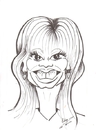 Cartoon: Loni Anderson (small) by cabap tagged caricature