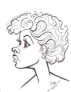 Cartoon: Lucille Ball (small) by cabap tagged caricature
